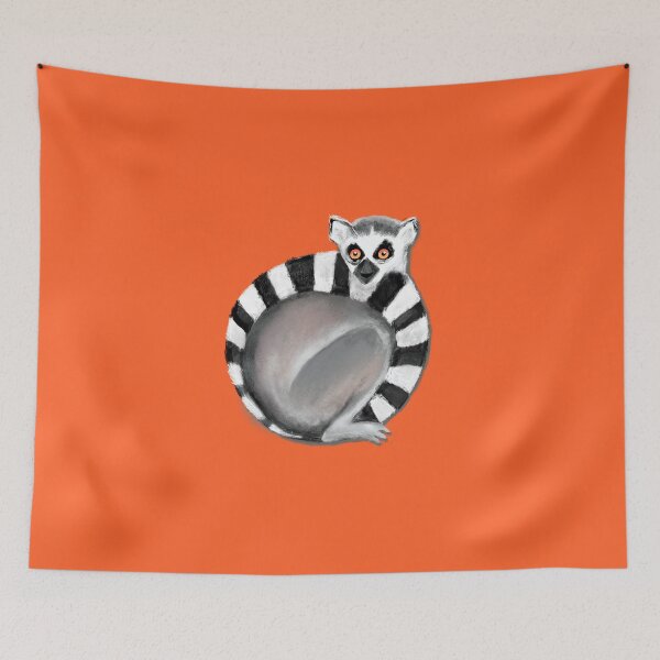 Item preview, Ring-Tailed Lemur designed and sold by AntiqueImages.