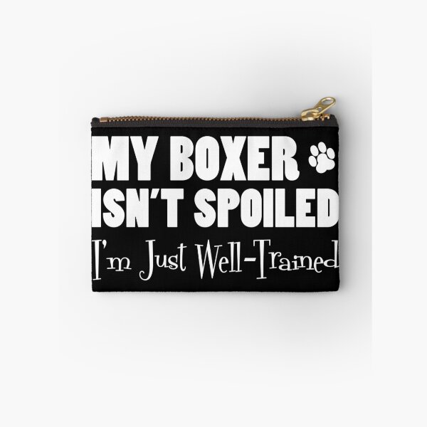 Item preview, Boxer Isn't Spoiled I'm Just Well Trained Paw Print designed and sold by jaycartoonist.