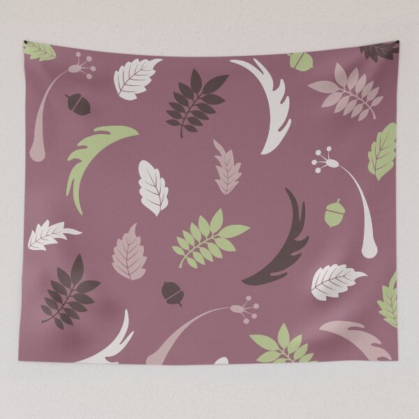 Item preview, COLORED LEAVES R designed and sold by AbsentisDesigns.