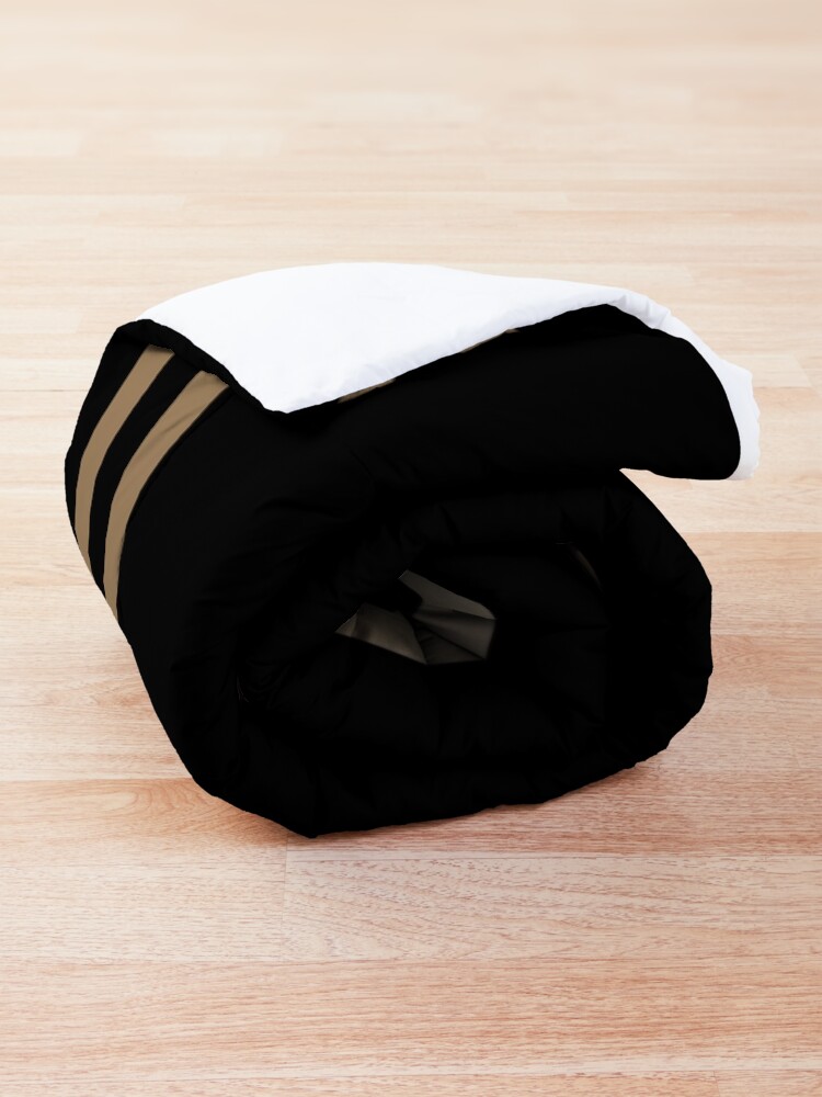 Alternate view of Black and Gold Art Deco Comforter