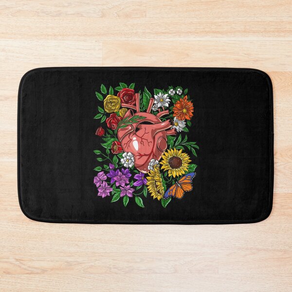 Item preview, Floral Anatomical Heart designed and sold by underheaven.