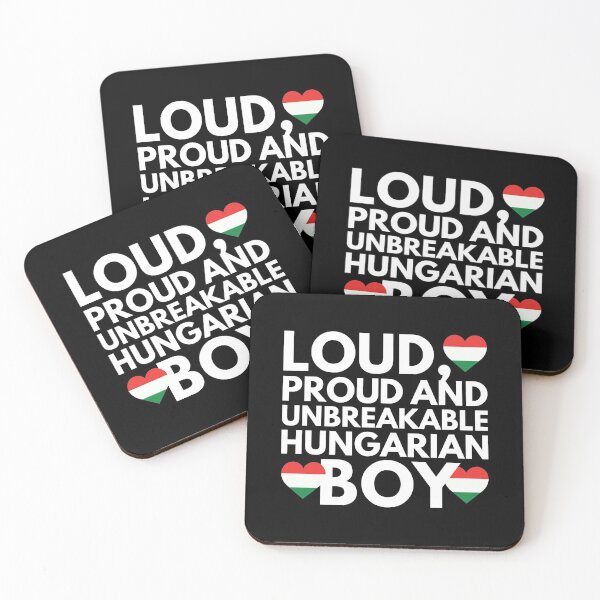 Item preview, I am Hungarian Boy Loud, Proud and Unbreakable designed and sold by HelloFromAja.