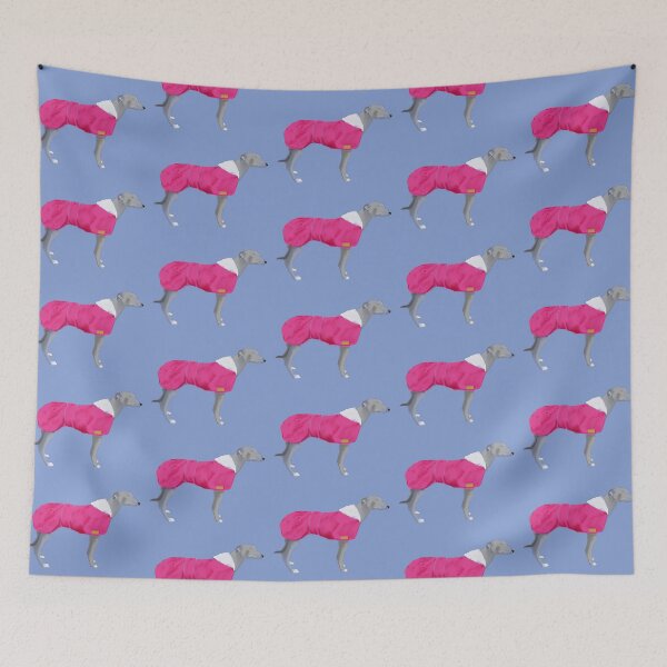 Item preview, Lucy the greyhound designed and sold by Leatextileart.