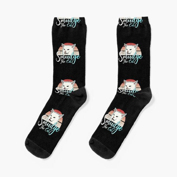 Smudge The Cat Socks for Sale