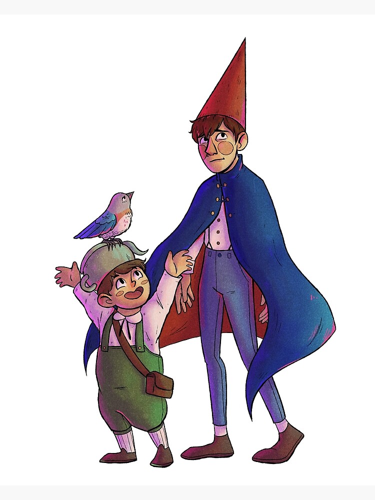 Over The Garden Wall- Wirt, Greg, Beatrice, and The Beast T Shirt