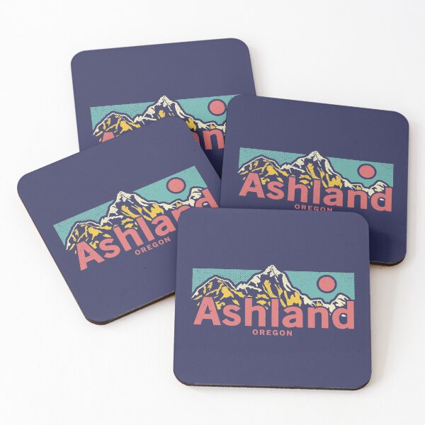 Item preview, Ashland Oregon - Classic Outdoor Mountain Graphic Apparel designed and sold by Si Li.