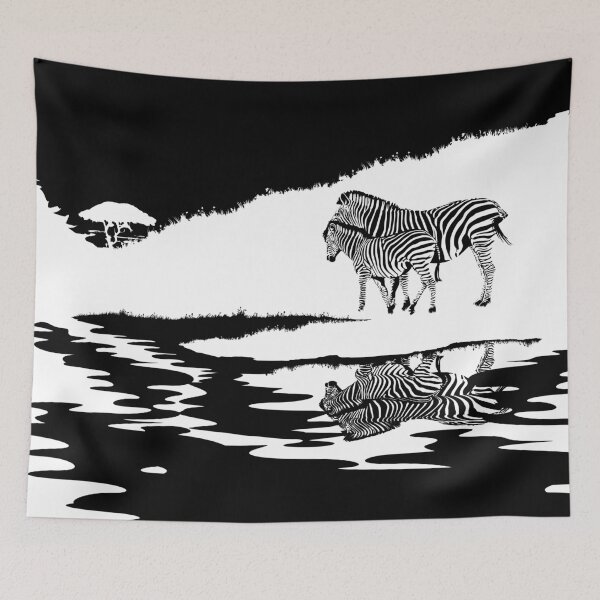 Item preview, Two Zebras designed and sold by EmmeBi-graphic.