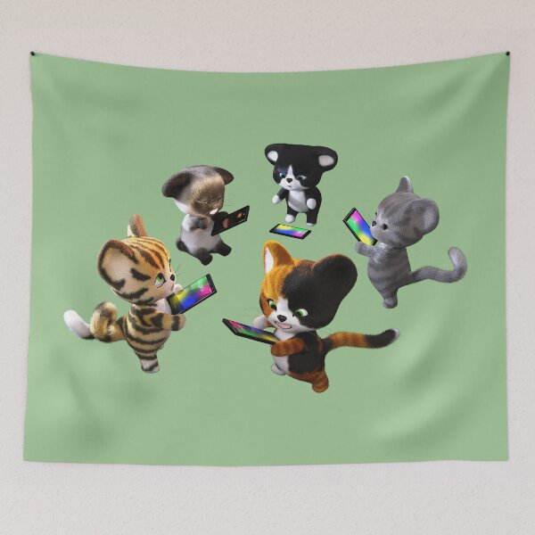 Item preview, Cat Calls designed and sold by vonHobo.