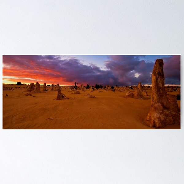 Item preview, Nambung National Park Pinnacles Sunrise 6 designed and sold by Jaxybelle.