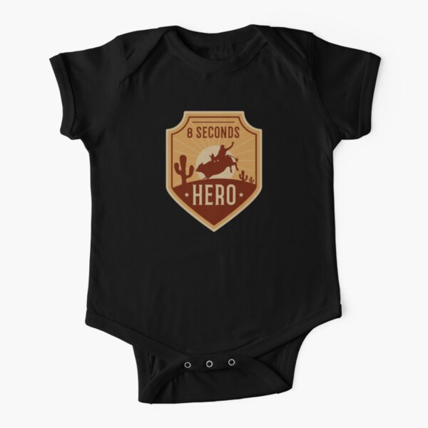 8 Seconds Short Sleeve Baby One-Piece for Sale | Redbubble