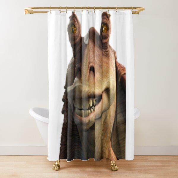 Jar Jar Binks Shower Curtain