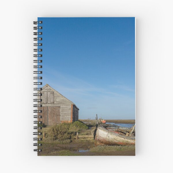 Item preview, The Coal Barn and wreck at Thornham Staithe designed and sold by Creative by Design.