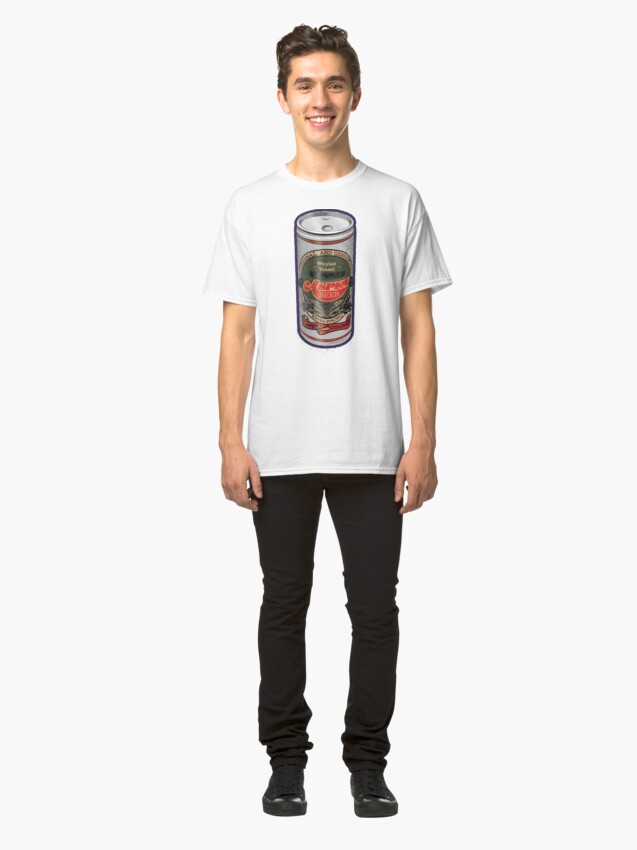 Alternate view of Weylan Yutani Beer Can Classic T-Shirt
