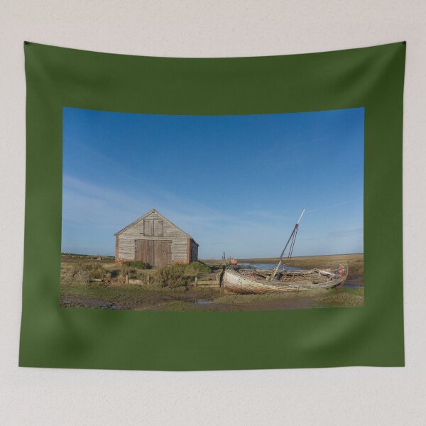 Item preview, The Coal Barn and wreck at Thornham Staithe designed and sold by Creative by Design.