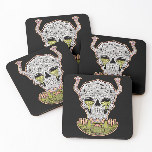 Item preview, Pollution Skull Pea Souper Smog designed and sold by Jamesbarryillos.