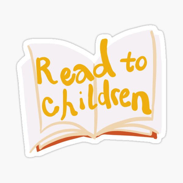 Read to Children Sticker