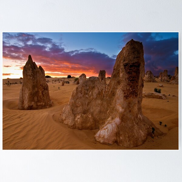Item preview, Nambung National Park Pinnacles Sunrise 8 designed and sold by Jaxybelle.