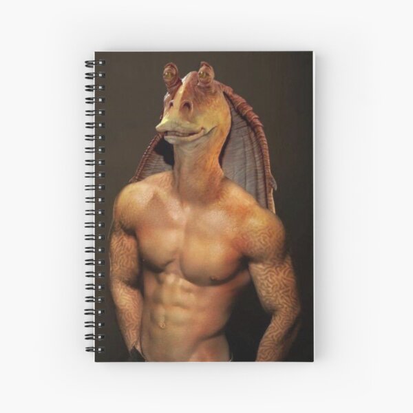 BUFF Jar Jar Binks Spiral Notebook