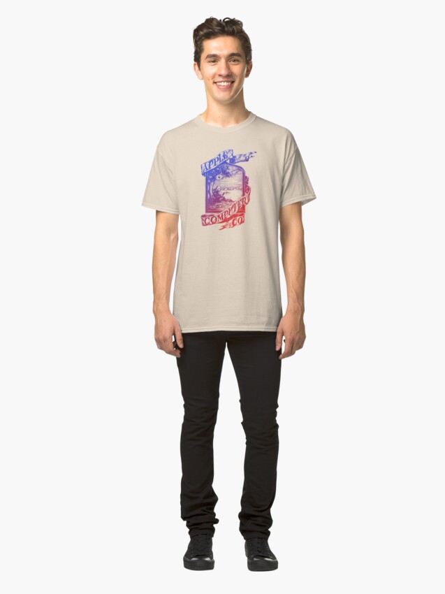 Alternate view of Original Apple Logo Classic T-Shirt