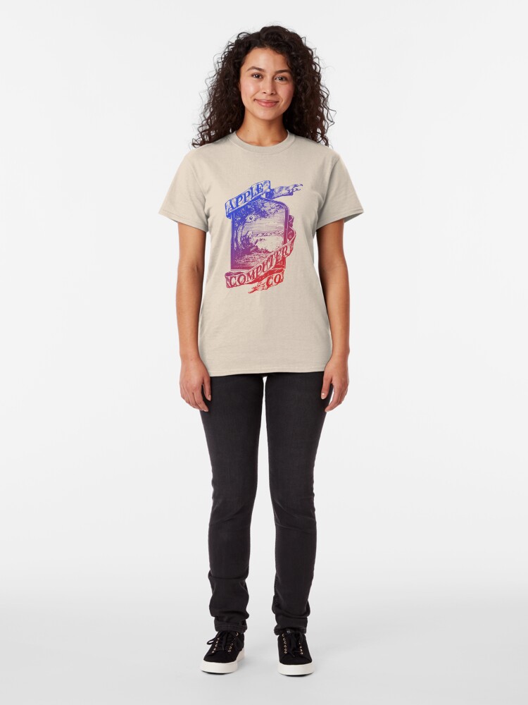 Alternate view of Original Apple Logo Classic T-Shirt