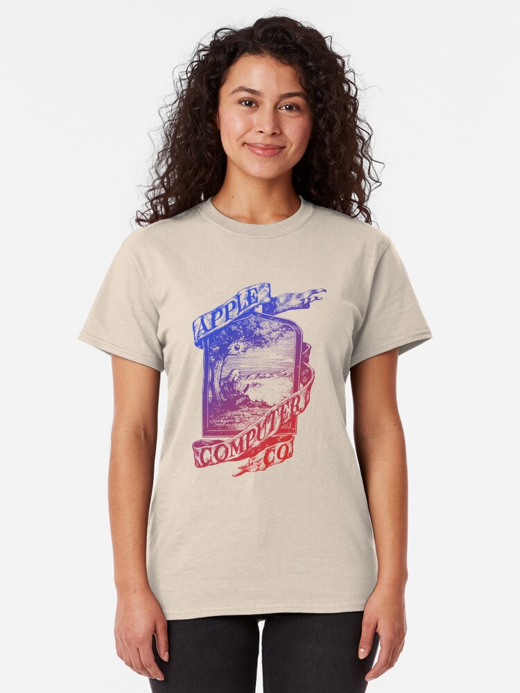 Alternate view of Original Apple Logo Classic T-Shirt