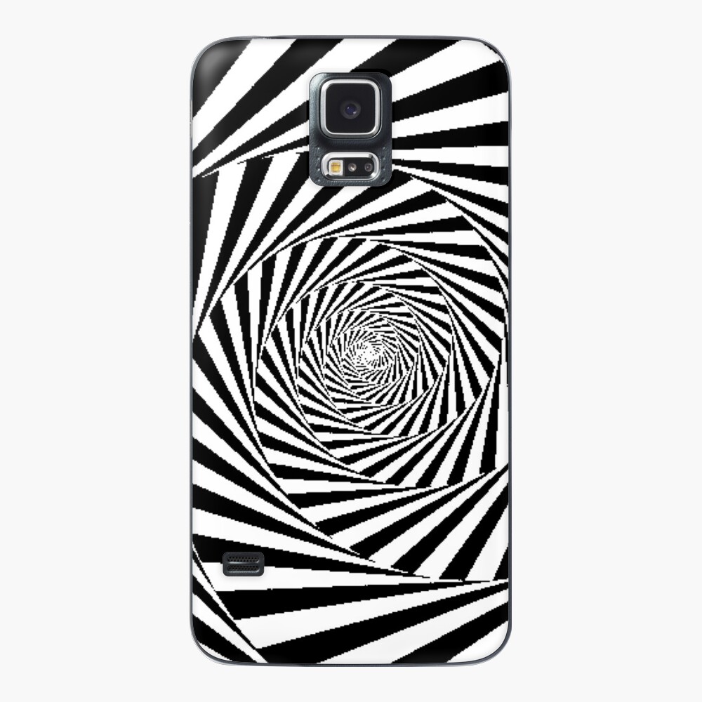 Optical Illusion Beige Swirl,  mwo,1000x,samsung_galaxy_s5_skin-pad,1000x1000,f8f8f8