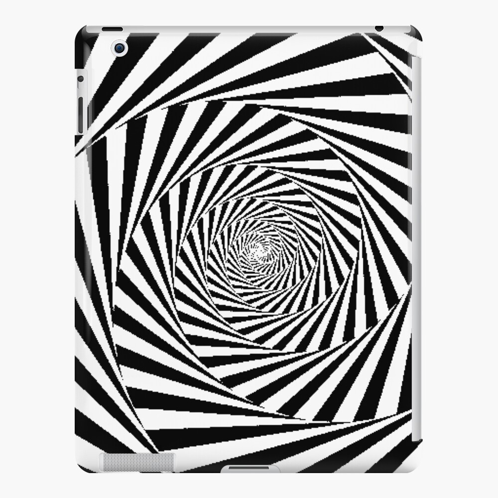 Optical Illusion Beige Swirl,  mwo,x1000,ipad_2_snap-pad,1000x1000,f8f8f8