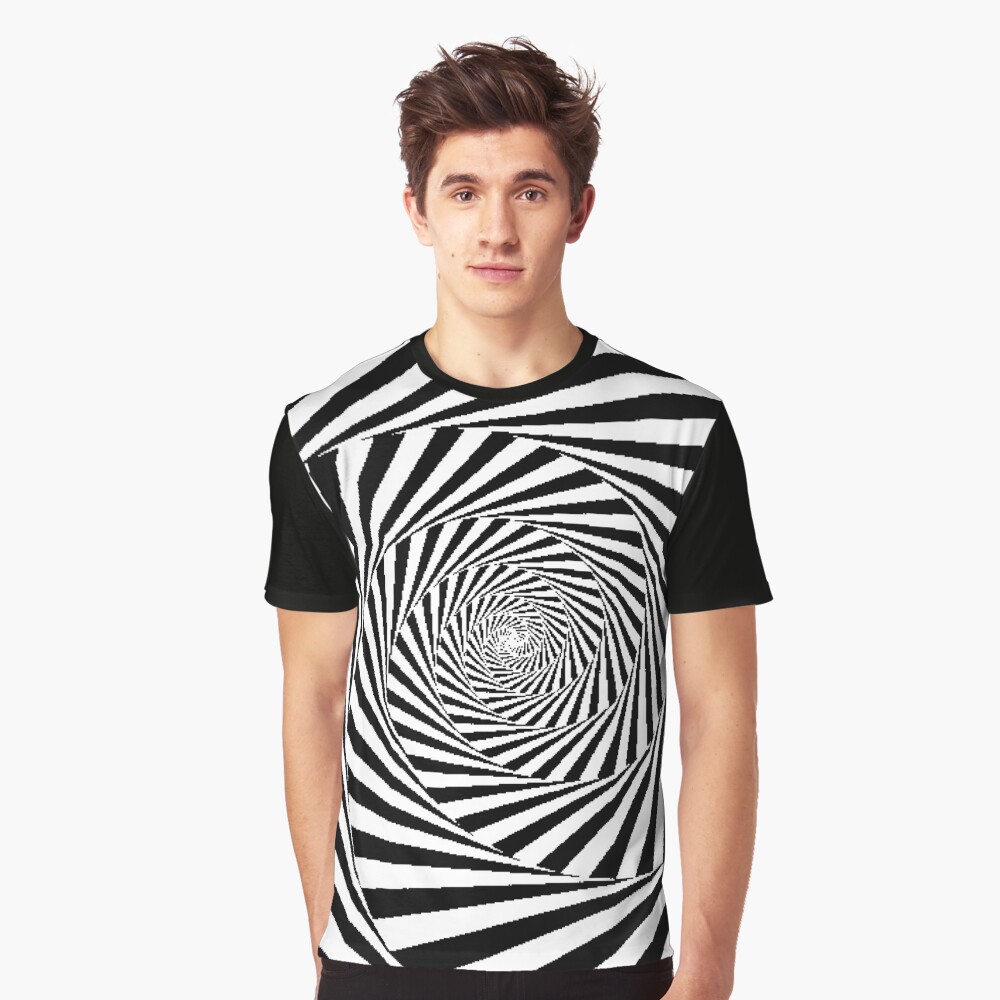 Optical Illusion Beige Swirl,  gptr,1400x,front,black-c,188,133,1000,1000-bg,f8f8f8