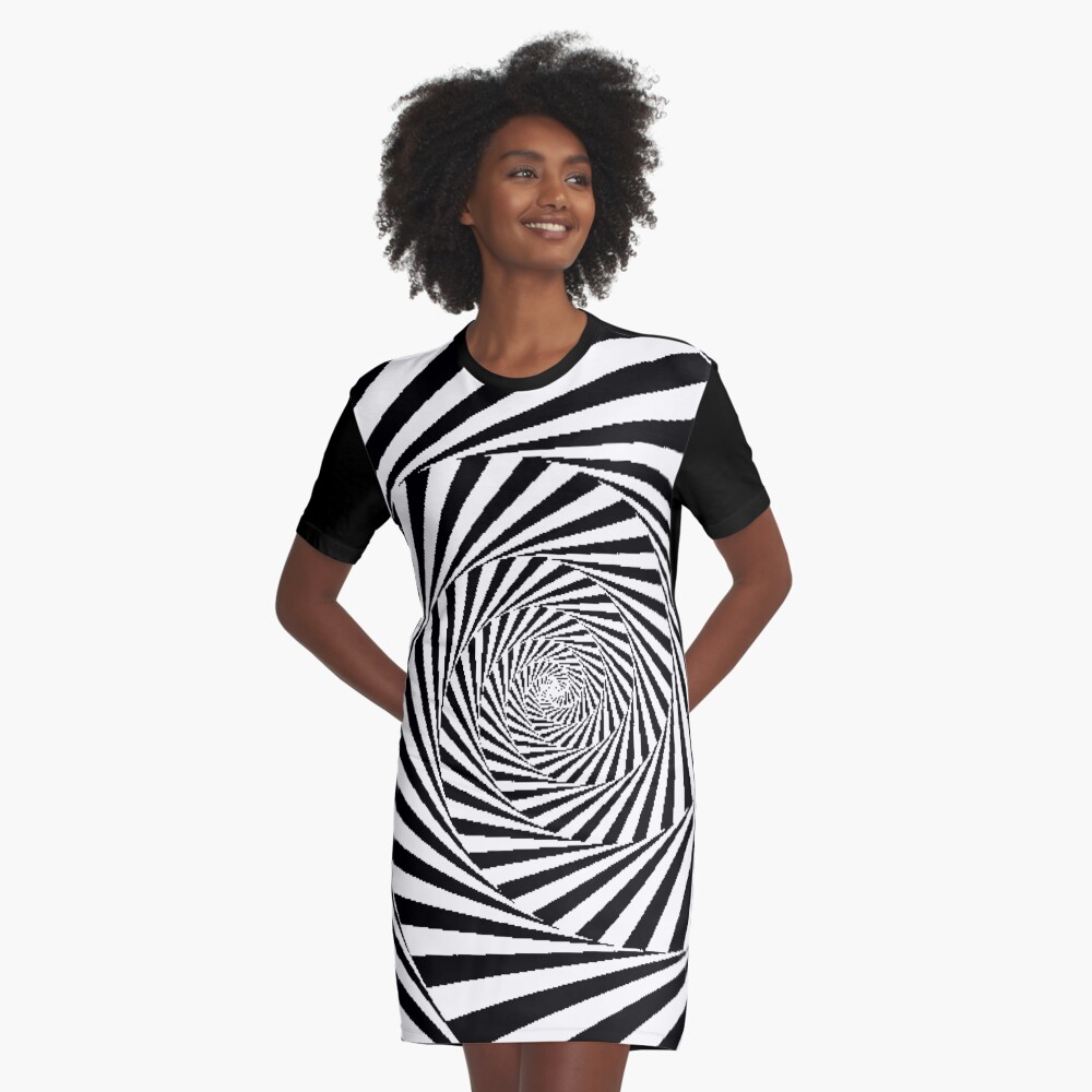 Optical Illusion Beige Swirl,  gtdr,x1800,front,black-c,130,133,1000,1000-bg,f8f8f8