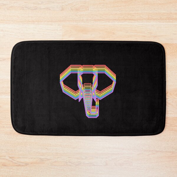 Item preview, Rainbow Elephant Pet Funny Happy Sarcastic Cute Inspirational Spiritual Animal Birthday Gift designed and sold by EpsilonEridani.