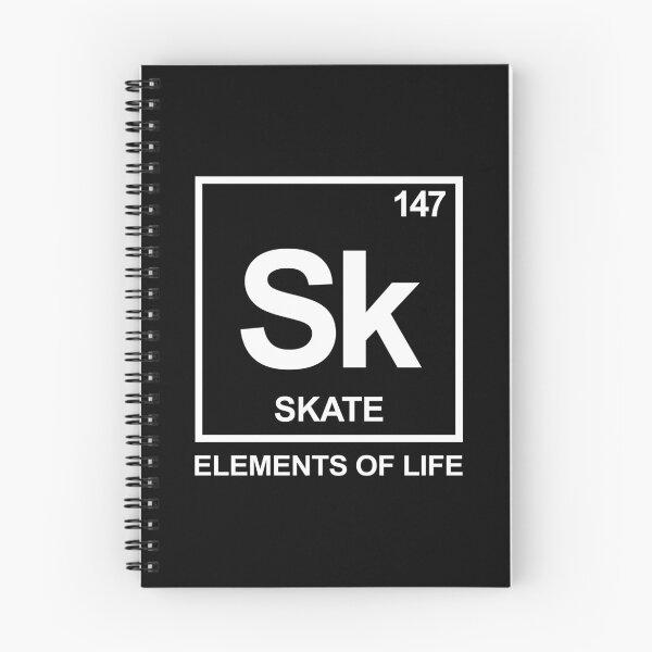 Item preview, Elements of life: 147 Skate Periodic Table of Skating designed and sold by PhrasesTheThird.