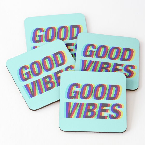 Item preview, Best Vibes Trippy Technicolor  designed and sold by peakednthe90s.