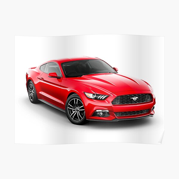 Ford Mustang GT 2020 Poster