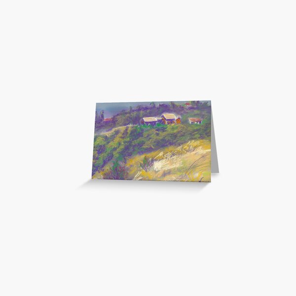 Neighbors (pastel) Greeting Card