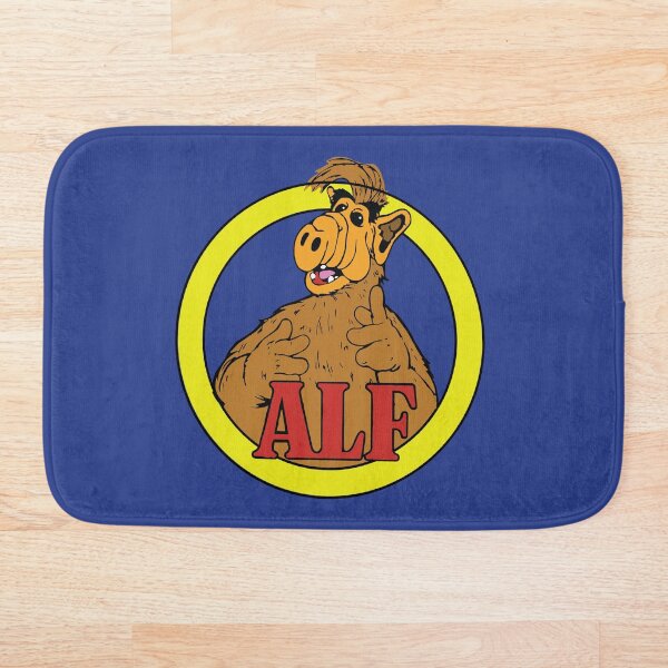 Alf Alien Cute Retro Vintage Bath Mat