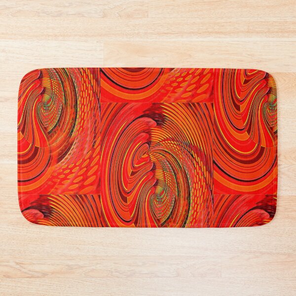 Item preview, Static Marble Red Swirl designed and sold by NolaJere.