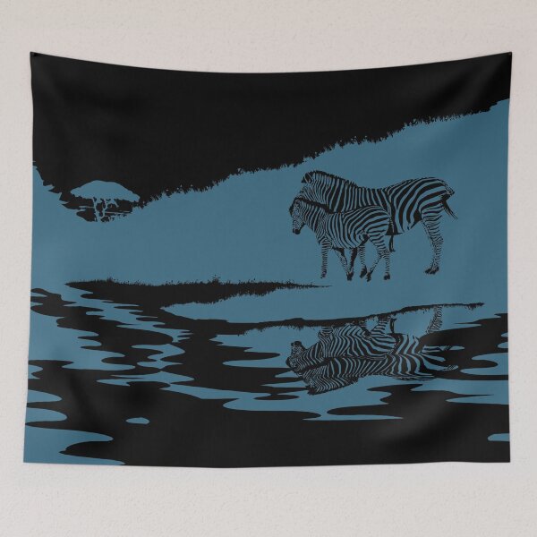 Item preview, Two Zebras #4 designed and sold by EmmeBi-graphic.
