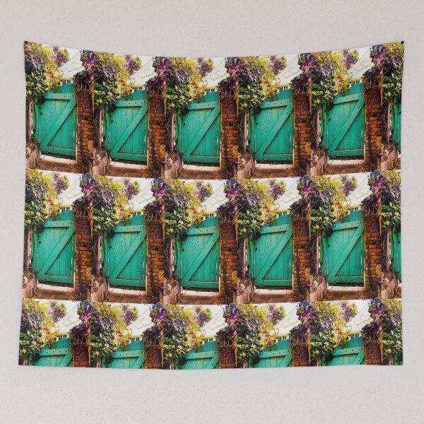 Item preview, Blue Garden Gate designed and sold by AnythingButGray.