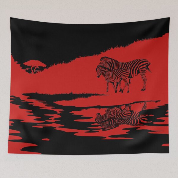 Item preview, Two Zebras #5 designed and sold by EmmeBi-graphic.