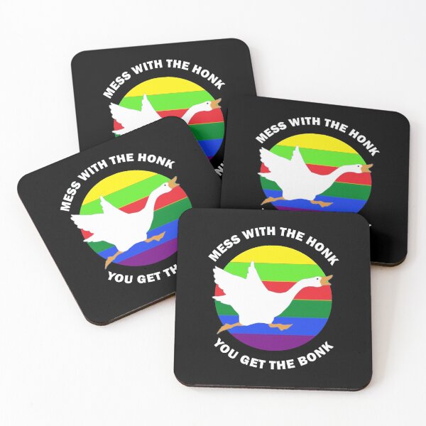 Item preview, Mess The Honk You Get The Bonk Memes Funny Goose Meme Game White Bird designed and sold by Ertugrul-Shop.