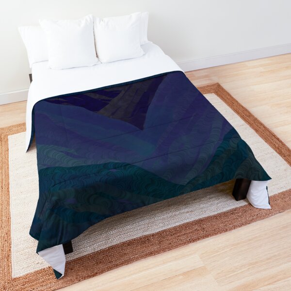 Mountain Canyon at Dusk Comforter