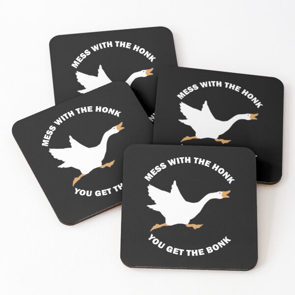 Item preview, Mess The Honk You Get The Bonk Memes Funny Goose Meme Game White Bird designed and sold by Ertugrul-Shop.