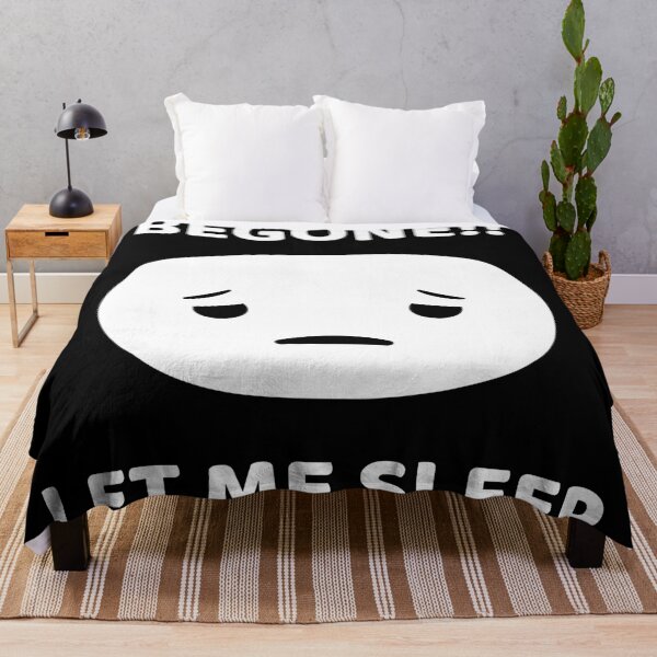 Item preview, Funny Begone!! Let Me Sleep T-shirt designed and sold by LazyDesigner.