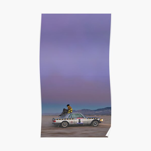 Asap rocky testing car Poster
