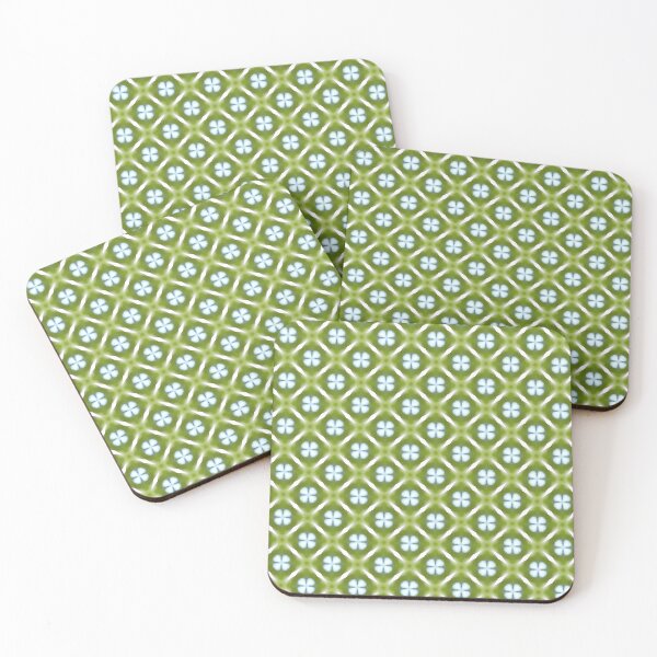 Item preview, Green, white and light blue abstract designed and sold by Code03.