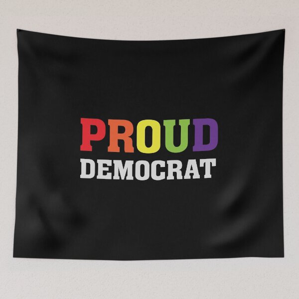 Item preview, Proud Democrat Colorful designed and sold by mydesigns15.
