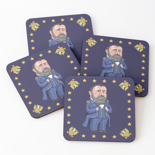 Aperçu de l'œuvre Président Ulysses S. Grant créée et vendue par MacKaycartoons.