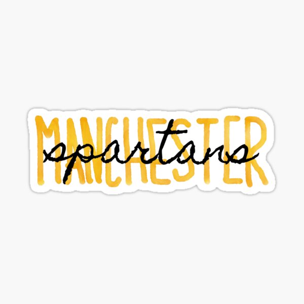 Manchester Spartans Sticker