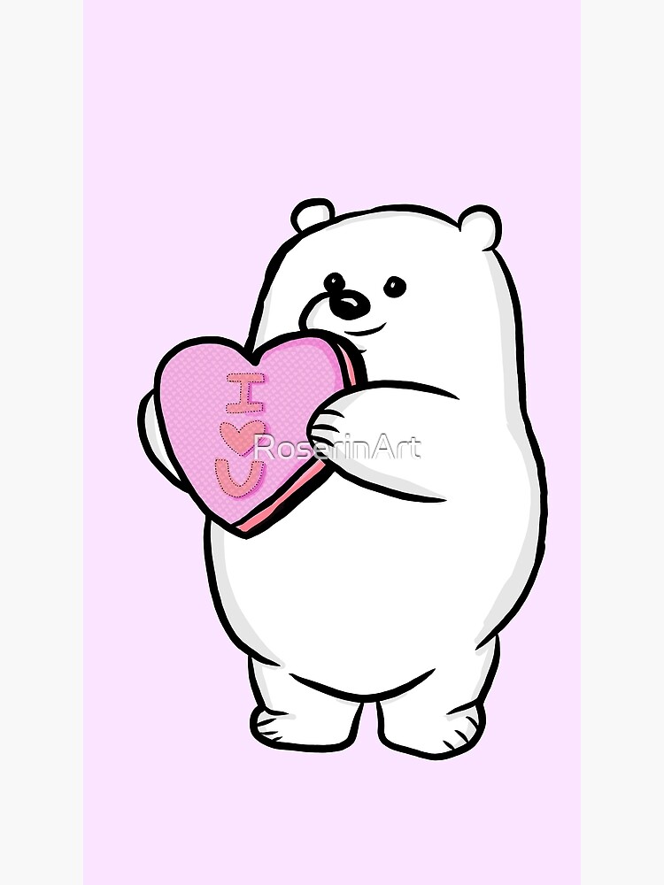 i-love-you-polar-bear-poster-by-roserinart-redbubble