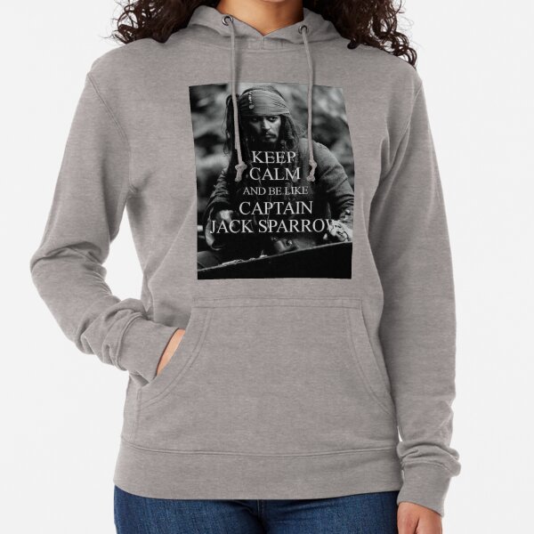Captain Jack Sparrow KEEP CALM Lightweight Hoodie